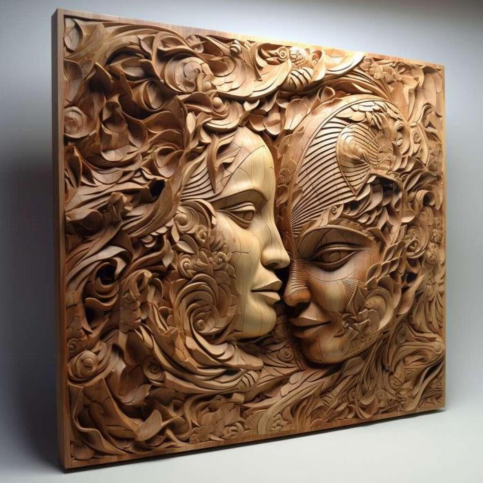 نموذج ثلاثي الأبعاد لآلة CNC 3D Art 